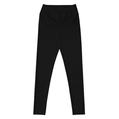 iSAW Womens Black Leggings - Comfort Fit