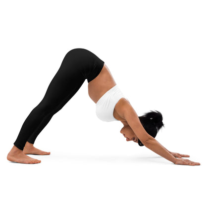 iSAW Womens Black Leggings - Comfort Fit