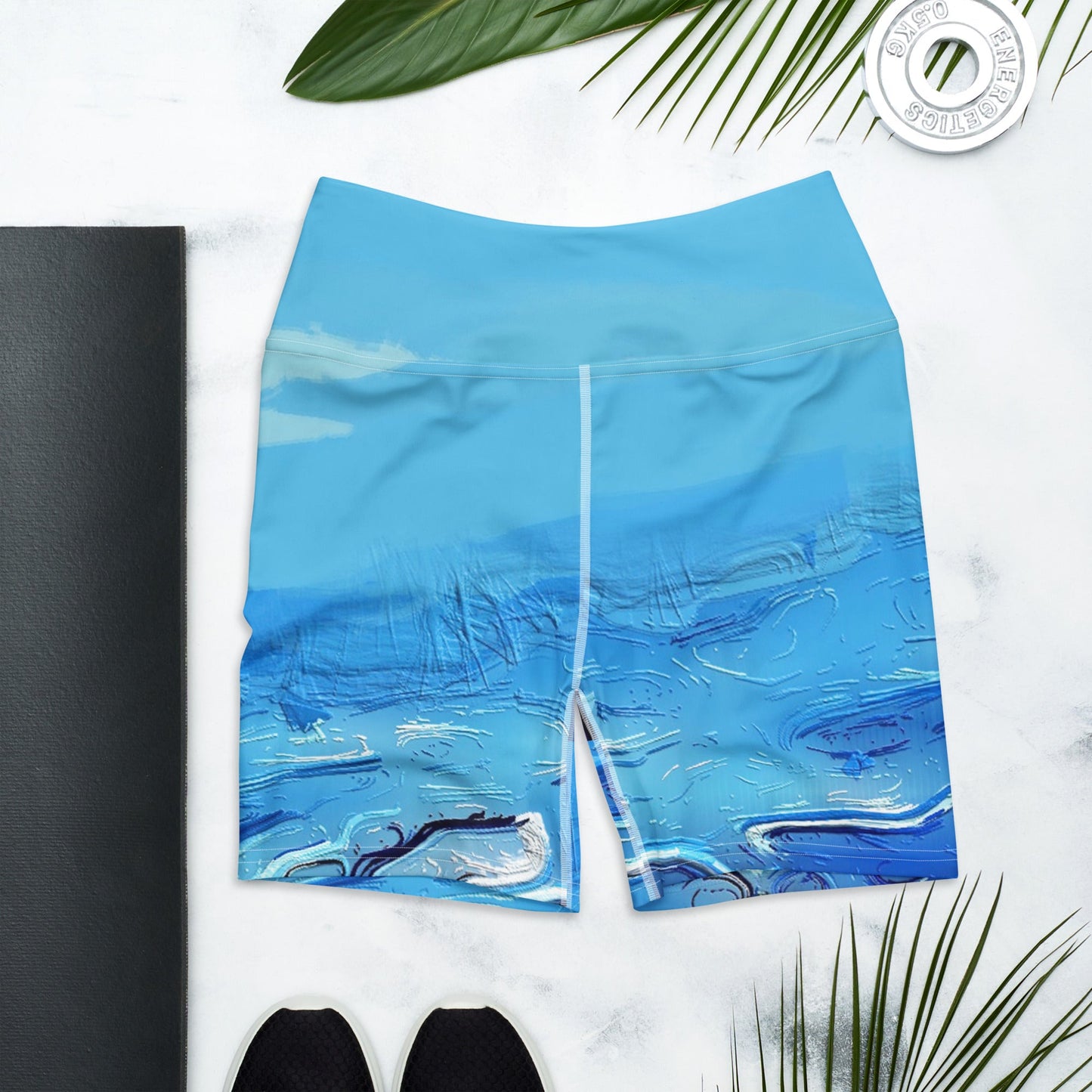 A Drop In The Ocean - Womens Yoga Shorts