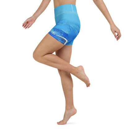 A Drop In The Ocean - Womens Yoga Shorts