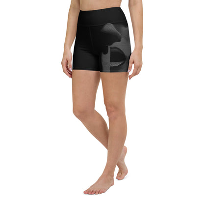 Shhh! - Womens Yoga Shorts - iSAW Company