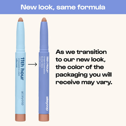 ALLEYOOP 11th Hour Waterproof Cream Eyeshadow Stick – Long-Wear Matte Chestnut Matte (Eyeshadow & Liner)