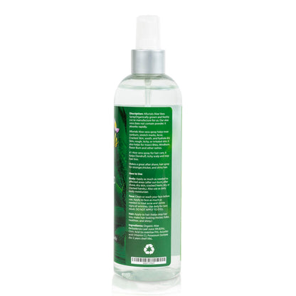 Allurials 99.75% Pure Organic Aloe Vera Spray – Clinically Tested, Dermatologist Approved (12 oz)