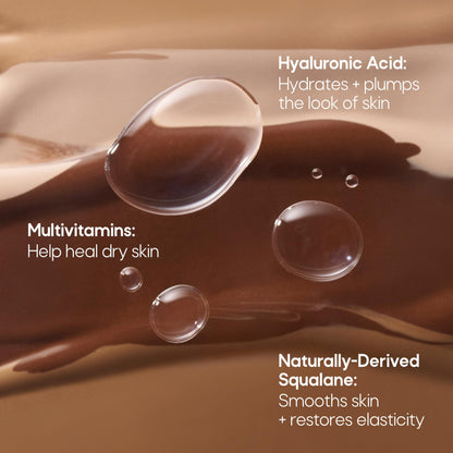 Almay Hydrating Liquid Foundation Tint — Lightweight, Dewy Finish, Hypoallergenic, Fragrance Free, Beige 120