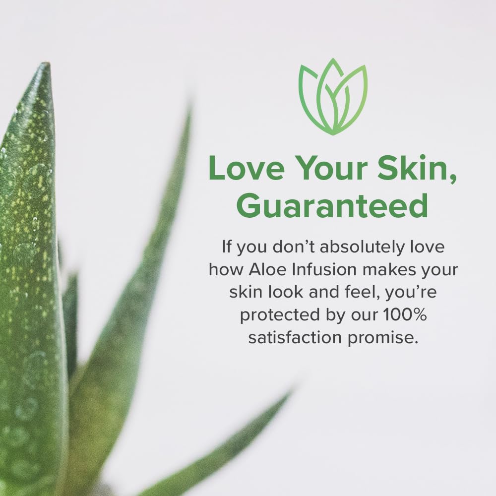 Aloe Infusion Aloe Vera Face & Body Cream – Deep Hydration, Non-Greasy Moisturizer with Shea Butter & Manuka Honey
