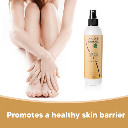 AloeHydrate Body Lotion Spray – Lightweight Hydration with Aloe Vera, Hyaluronic Acid & Ceramides