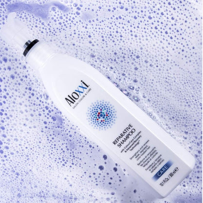 ALOXXI Reparative Hair Repair Shampoo for Damaged Hair with ColourCare Complex | 10.1 Fl Oz