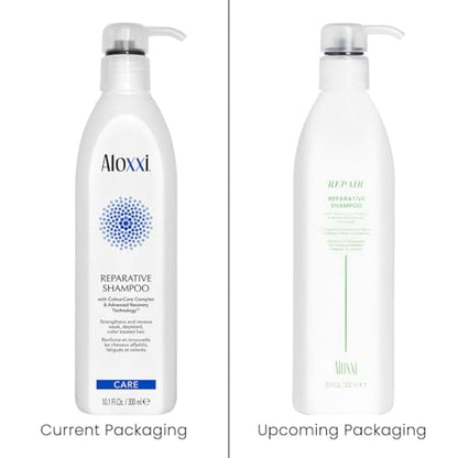 ALOXXI Reparative Hair Repair Shampoo for Damaged Hair with ColourCare Complex | 10.1 Fl Oz