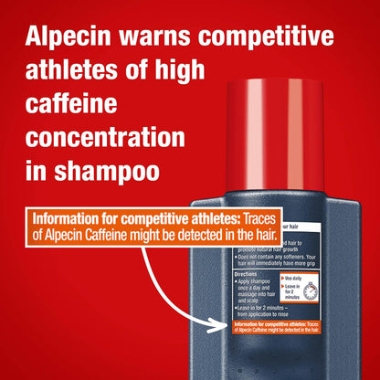 Alpecin C1 Caffeine Shampoo 600mL – Natural Hair Growth & Thicker Appearance