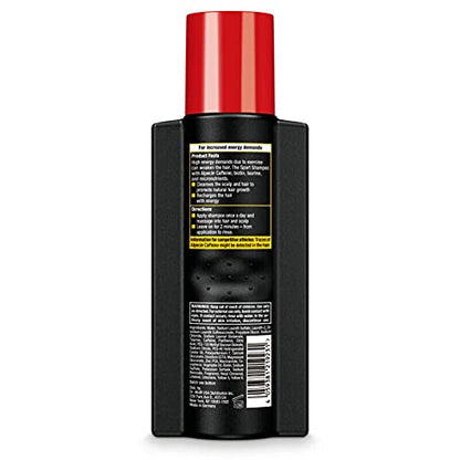 Alpecin CTX Sport Men's Caffeine Shampoo – Pack of 3 | Biotin, Niacin & Castor Oil for Thicker, Fuller Hair