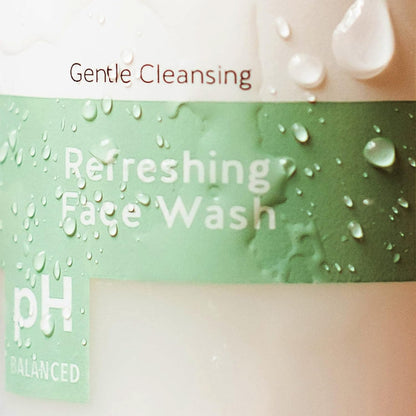 Alpha Skin Care Refreshing Face Wash - Gentle Soap-Free Cleanser with Citric AHA (6 oz, Pack of 2)