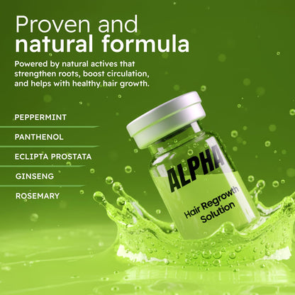 Alphainfuse Scalp Nourishing Serum for Men – Ginseng & Eclipta Botanical Blend