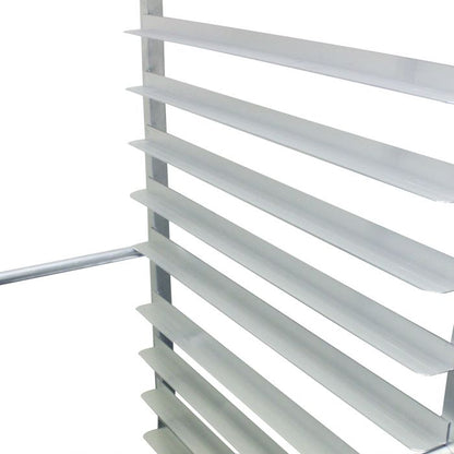Aluminum Sheet Pan Rack Trolley - 20 Tier Trolley