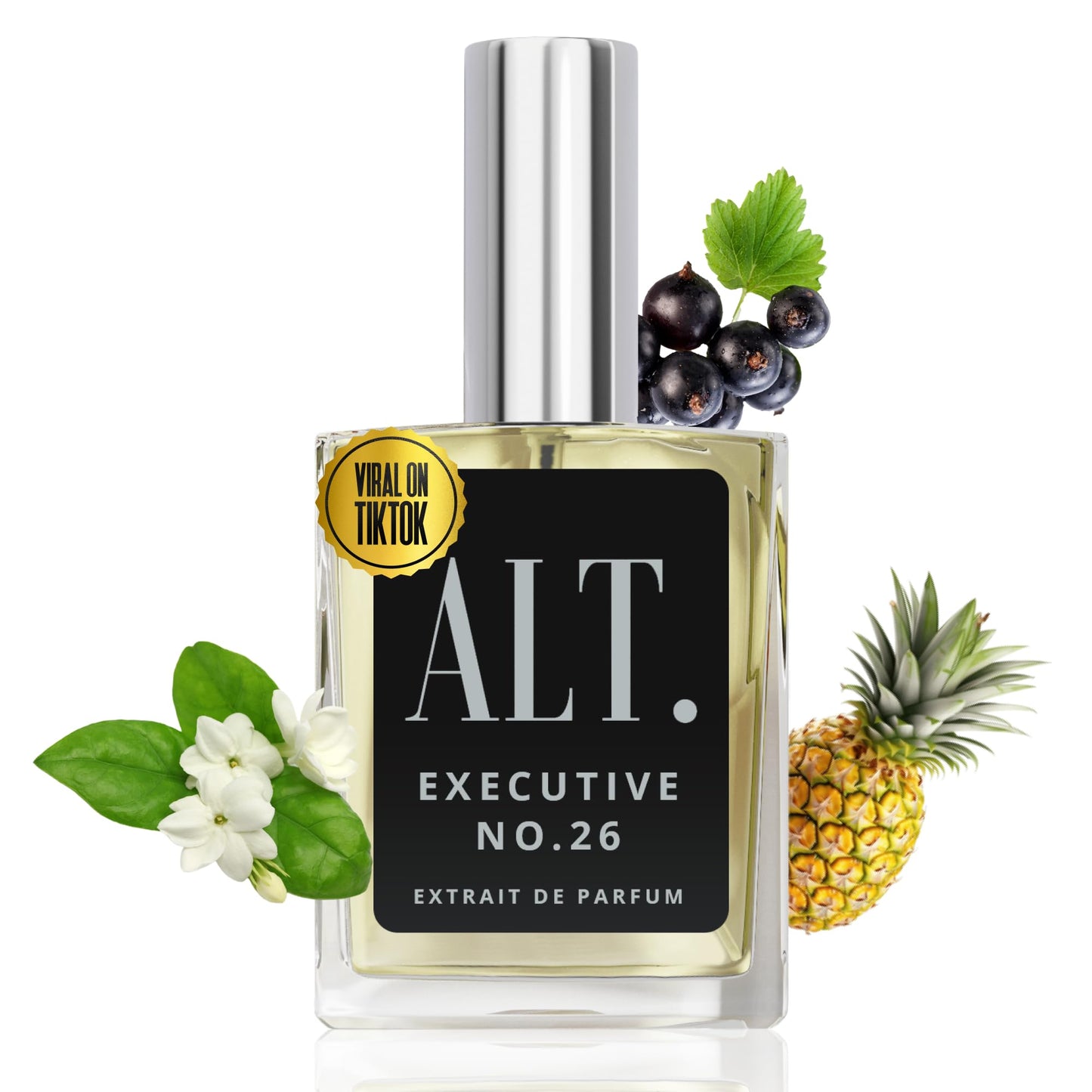 ALT. FRAGRANCES Executive No. 26 Extrait de Parfum for Men – Inspired by Aventus Creed, 60ml