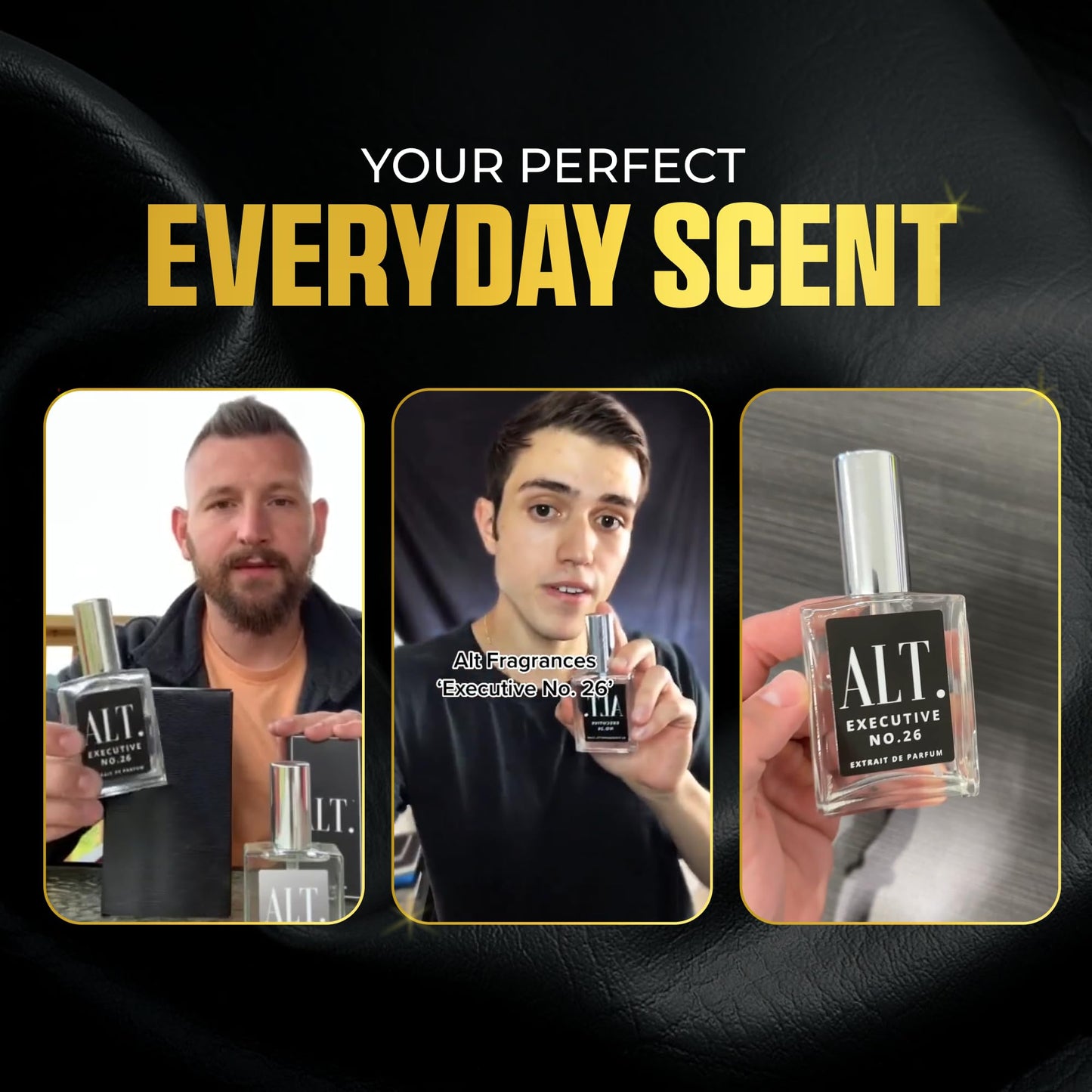ALT. Fragrances Executive No. 26 Extrait de Parfum for Men – 3.3 fl oz (100 ml) | Long-Lasting