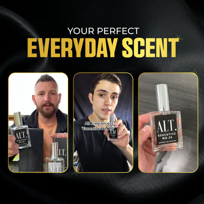 ALT. Fragrances Executive No. 26 Extrait de Parfum for Men – 3.3 fl oz (100 ml) | Long-Lasting