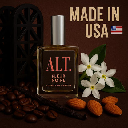 ALT. FRAGRANCES Fleur Noire 60ml – Inspired by Black Opium Parfum Extract, Long-Lasting Women’s Perfume