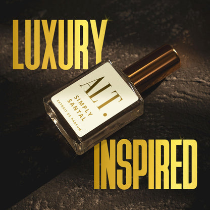 ALT. FRAGRANCES Simply Santal Extrait de Parfum 100ml – Unisex Santal 33 Inspired