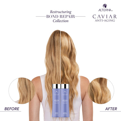 Alterna Caviar Bond Repair Shampoo & Conditioner Set – 8.5 oz Each (Pack of 2)