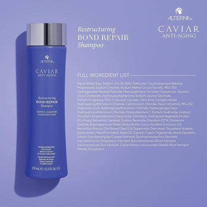 Alterna Caviar Anti-Aging Bond Repair Shampoo & Conditioner – 1.35 Fl Oz (Pack of 2)