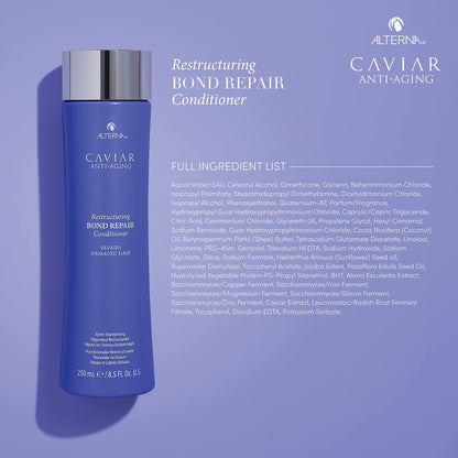Alterna Caviar Bond Repair Shampoo & Conditioner Set – 8.5 oz Each (Pack of 2)