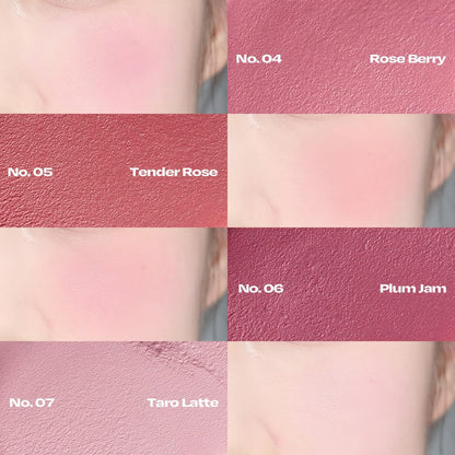 Balmy Cream Cheek No.3 Milky Peach | alternativestereo Cloud-Touch Cream Blush, 2.5 g