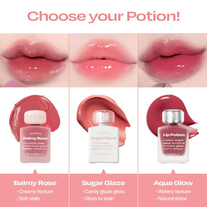 alternativestereo Lip Potion Aqua Glow No.9 Coco Milk – Hydrating, Non-Sticky Lip Gloss
