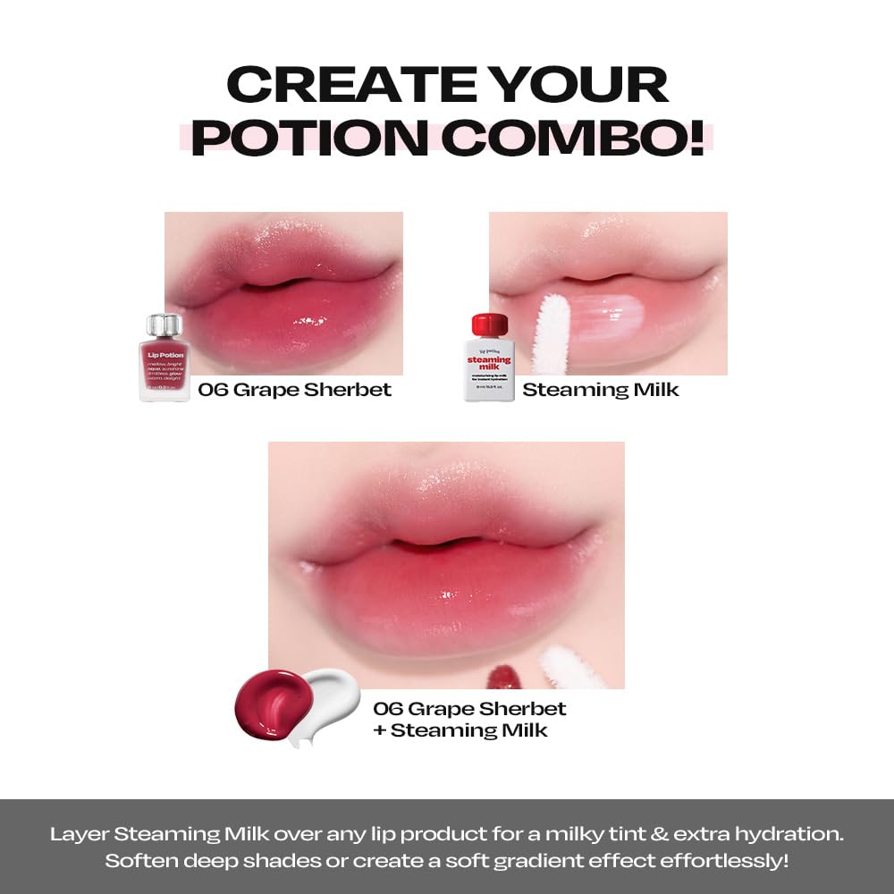 alternativestereo Lip Potion Aqua Glow No.9 Coco Milk – Hydrating, Non-Sticky Lip Gloss