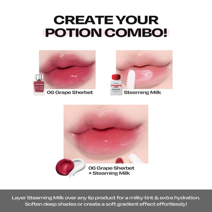alternativestereo Lip Potion Aqua Glow No.9 Coco Milk – Hydrating, Non-Sticky Lip Gloss