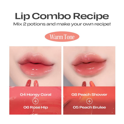 alternativestereo Lip Potion Balmy Rose – Hydrating Rosy Lip Tint, 0.3 oz | Multi-Use Lip & Cheek Tint