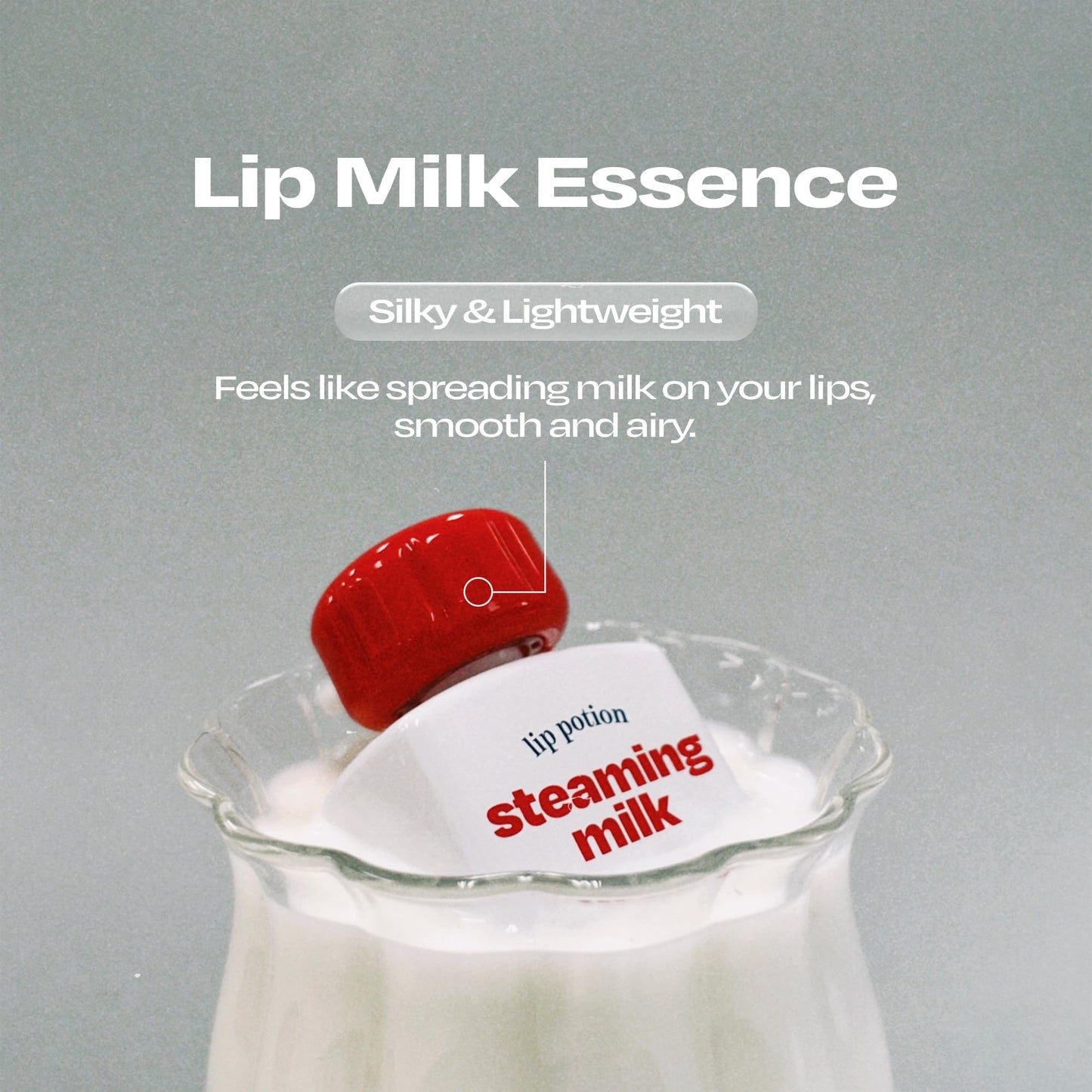 alternativestereo Lip Potion Steaming Milk – Moisturizing Lip Primer & Balm | 0.3 oz