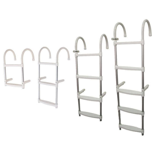 Aluminium Ladder 3-Step Marine Ladder 83cm x 35cm | 4Boats