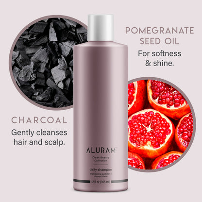 Aluram Coconut Water Daily Shampoo – Detoxifying Hydration and Volume for All Hair Types