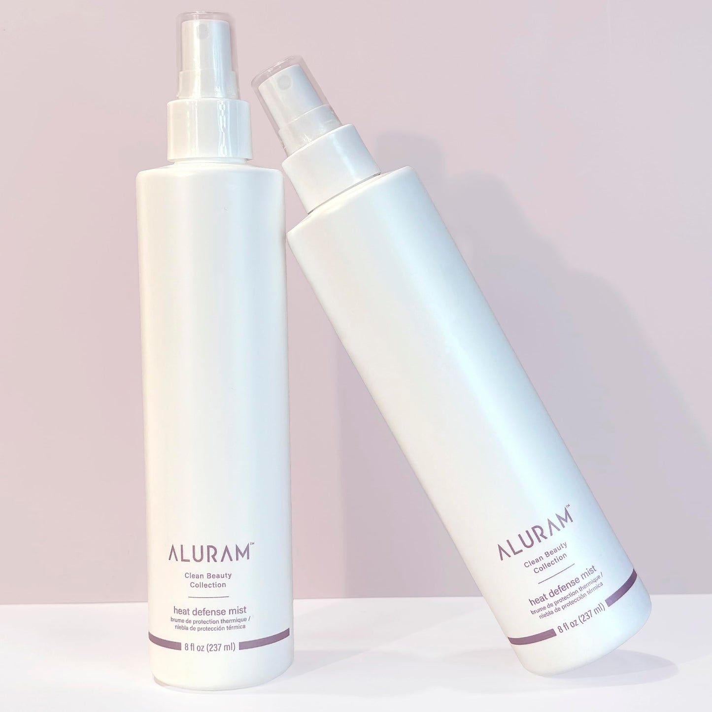 ALURAM Heat Defense Mist - Lightweight Thermal Protectant for All Hair Types (8 Fl Oz)