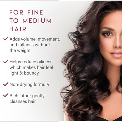 ALURAM Volumizing Shampoo - Gentle Weightless Body for All Hair Types | 12 Fl Oz