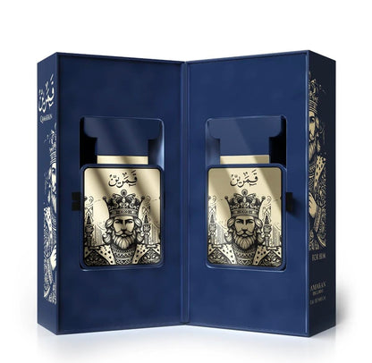 Amaran Qamarain For Him Eau de Parfum 3.4 oz – Woody Fresh Arabian Perfume for Men | AMARAN PARFUMS