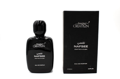 Amazing Creation Nafsee Eau de Parfum for Men – Woody Floral Aromatic 100ml