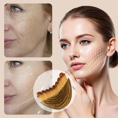 AmazingLink 2-Piece Lymphatic Contour Face Brush – Sculpt & Drainage, Anti-Puffiness (2-Pack)