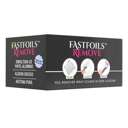 Americanails FastFoils 100 ct – One Step Gel Polish Foil Remover Wraps