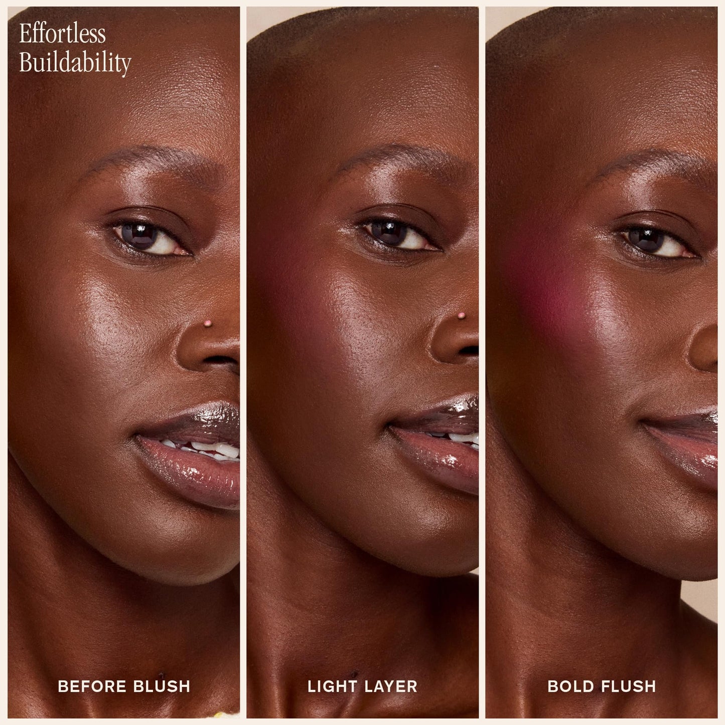 Ami Colé Desert Date Cream Multistick (Pink Sel) – Lip & Cheek Color, Vegan, Cruelty-Free