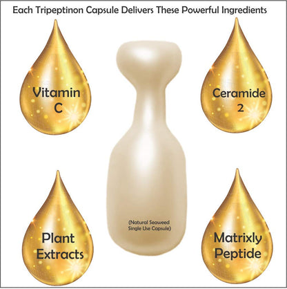 AminoGenesis Tripeptinon Ceramide Age-Defying Serum – Lifting, Firming Renewal (40 Capsules)