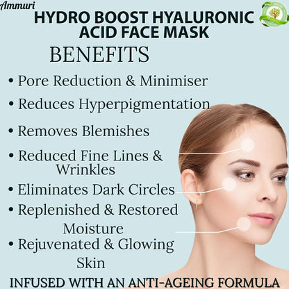 Ammuri Vitamin C Hydroboost Serum | Hyaluronic Acid Hydration 30ml
