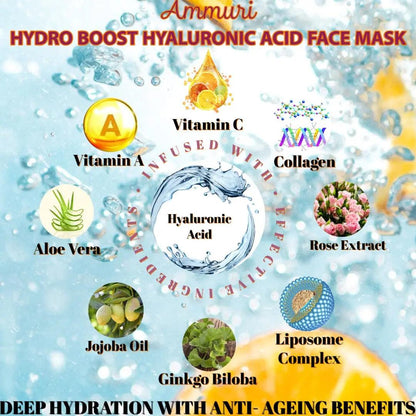 Ammuri Vitamin C Hydroboost Serum | Hyaluronic Acid Hydration 30ml
