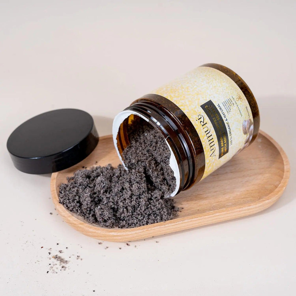 Ammuri Organic Coffee Body Scrub | Dead Sea Salt Exfoliating Polish