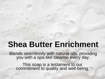 Ammuri Shea Butter Luxury Bar Soap - Soften Soothe Pamper Skin Daily 250g