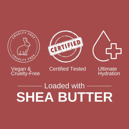 Ammuri Shea Butter Luxury Bar Soap - Soften Soothe Pamper Skin Daily 250g