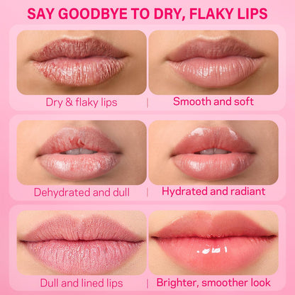 AMOADO Sugar Lip Scrub for Dark Lips – Watermelon & Guava, 1.2 oz