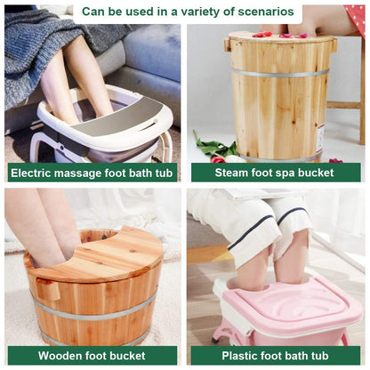 AMTOOCH 100bag Natural Mugwort Foot Bath - Aromatic Wormwood Foot Soak for Home Spa