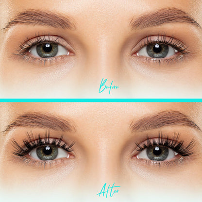 AMZGIRL LASH Lash Clusters Wet Look 168Pcs – Ultra-Thin Band, 10-18mm D-Mix, Orchid