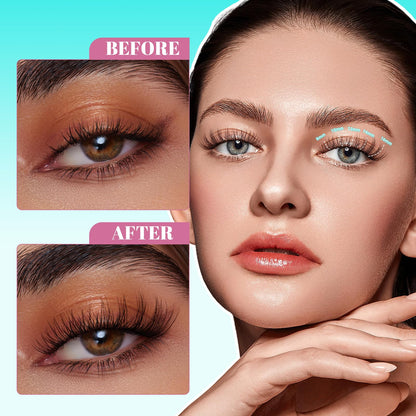 AMZGIRL LASH Lash Clusters 160pcs — Invisible Band, 8-16mm, D-Curl Wispy